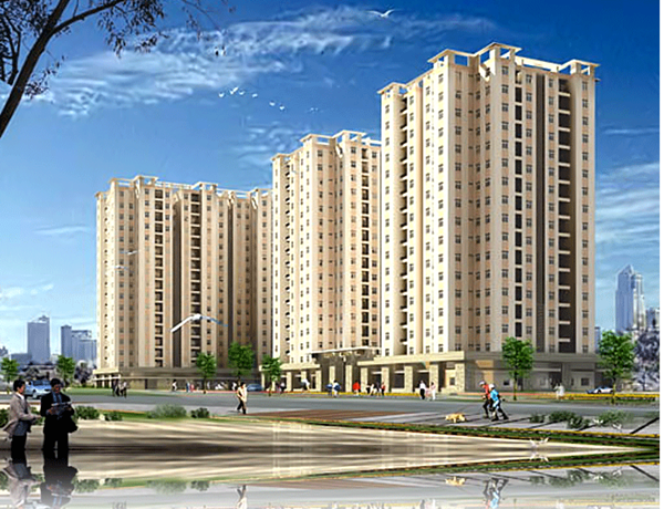 Phối cảnh khu căn hộ Tân Tạo Apartment